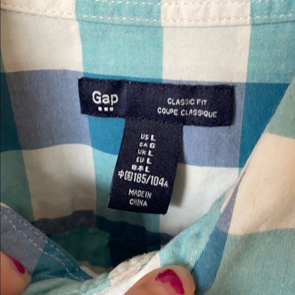 men’s shirt gap classic coupe classique - Picture 2 of 3